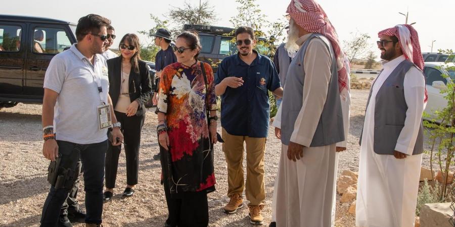 وفد من اليونسكو يزور "شمال الرياض جيوبارك" احتفاءً بانضمامه لشبكة الجيوبارك العالمية