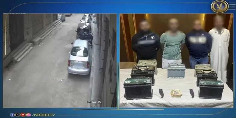 كشف ملابسات فيديو عبر مواقع التواصل تضمن قيام شخصين بسرقة بطاريتين من سيارتين بالغربية