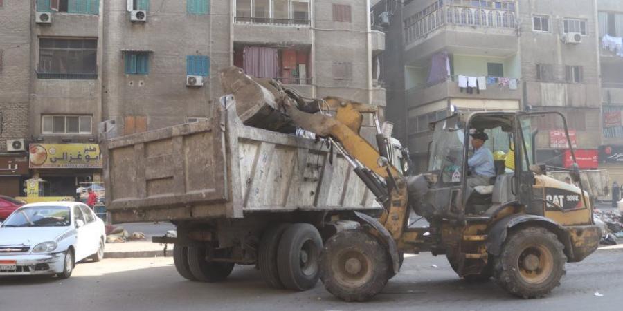 رفع 200 طن مخلفات في حملات نظافة مكبرة بالجيزة