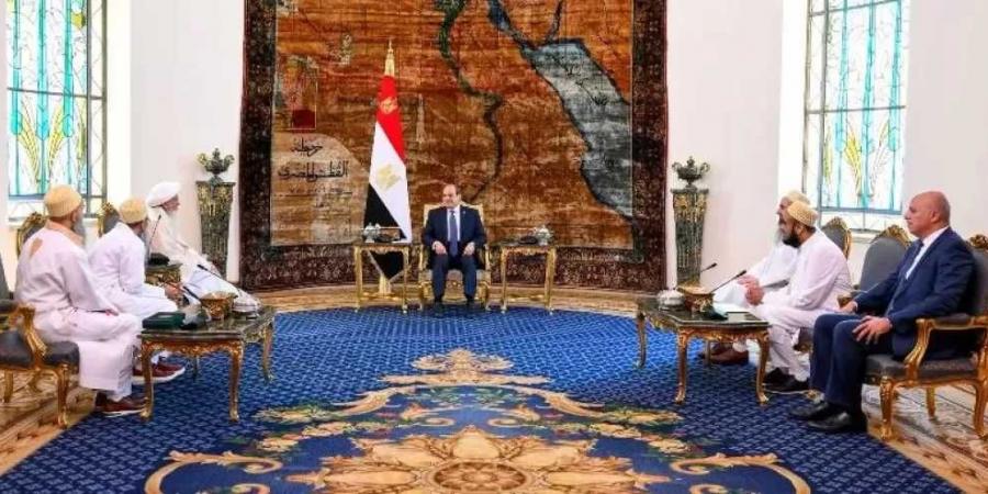 سلطان البهرة يثمن جهود مصر التنموية والنهضة الشاملة في مختلف المجالات