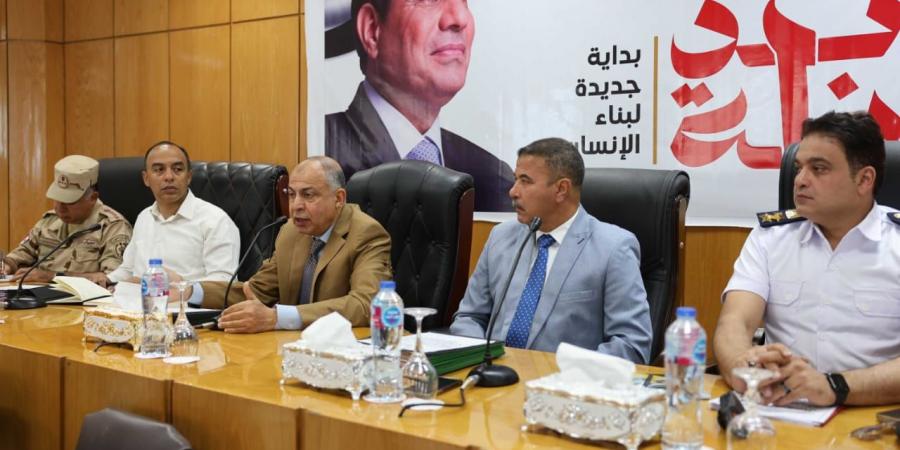 استمرارحملات إزالةمخالفات البناء والتعامل بكل حسم مع أى حالات تعد