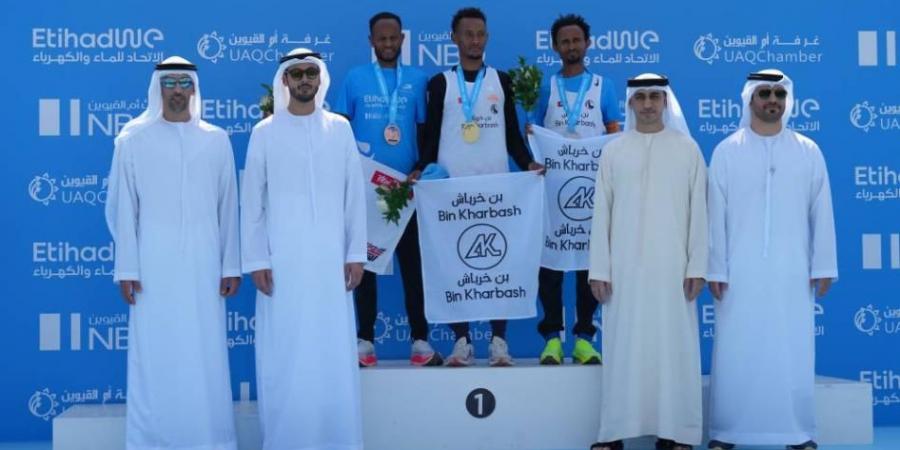 اختتام الدورة الأولى لسباق «نصف ماراثون أم القيوين»