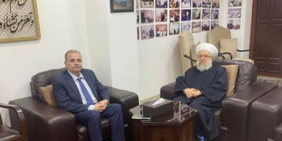 الشيخ حمود تناول الملف الانتخابي مع الشيخ ضاهر والنائب البزري