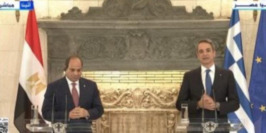 رئيس وزراء اليونان: نشكر مصر على دورها فى حل أزمات الشرق الأوسط