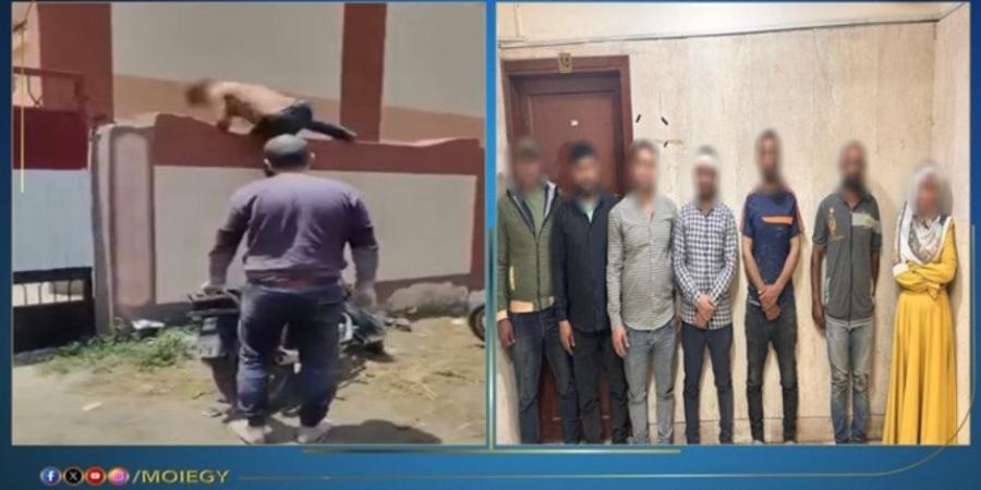 كشف ملابسات فيديو متداول تضمن اقتحام شخص يحمل "عتلة حديدية" إحدى مدارس دمياط