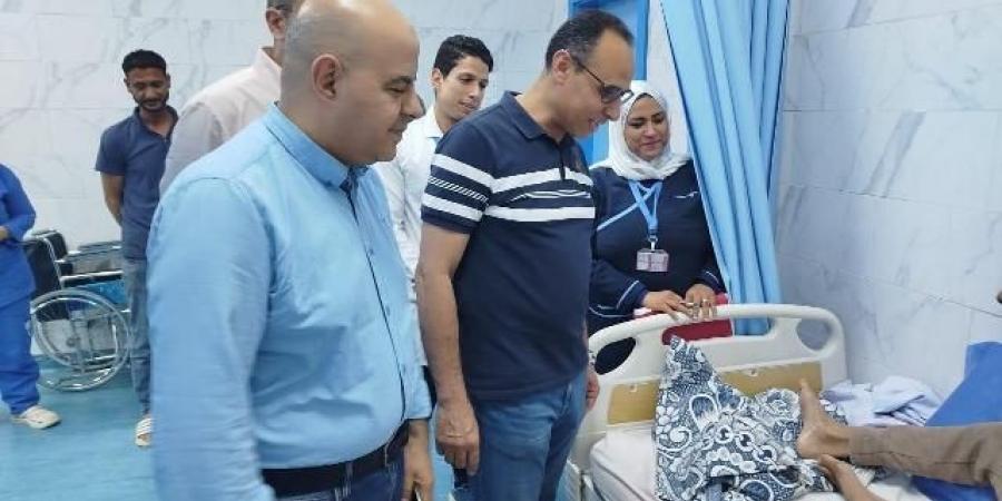 مرور مسائي لوكيل وزارة صحة الشرقية على مستشفى الصدر بالزقازيق