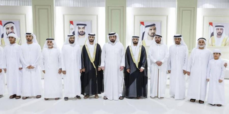 أحمد بن محمد يحضر أفراح المنصوري والمهيري