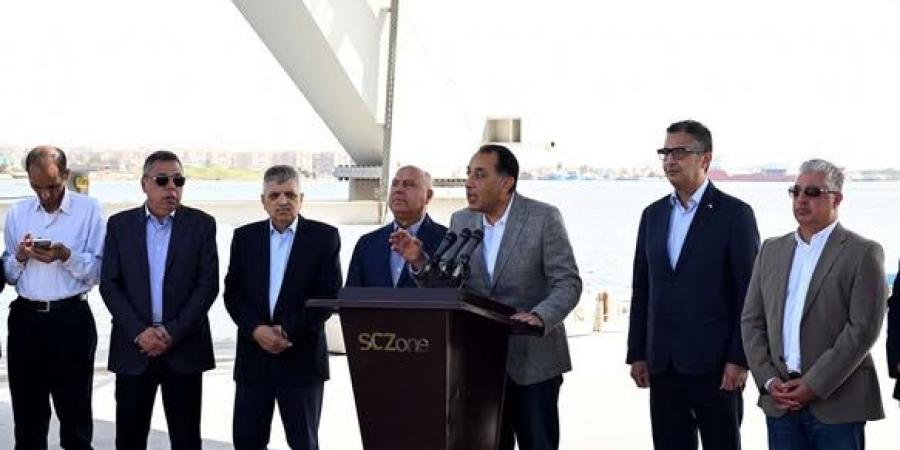 مدبولي: مشروعات بورسعيد تجسد رؤية السيسي لتحويل قناة السويس لمركز تنموي عالمي