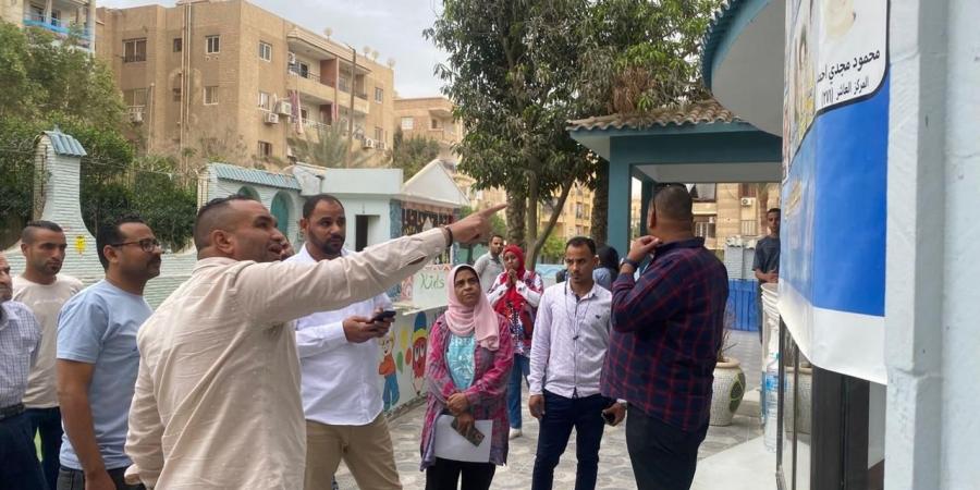 غلق وتشميع سنتر تعليمي غير مرخص بحدائق الاهرام