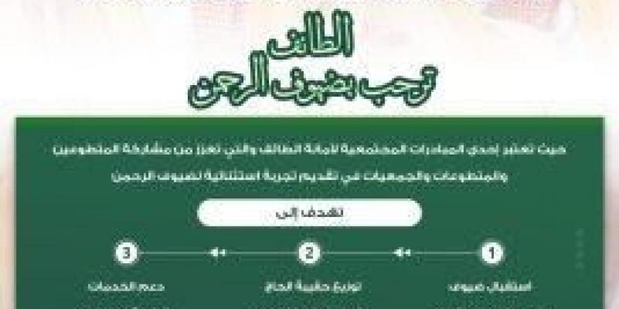 أمين الطائف" يطلق مبادرةً الطائف ترحب بضيوف الرحمن