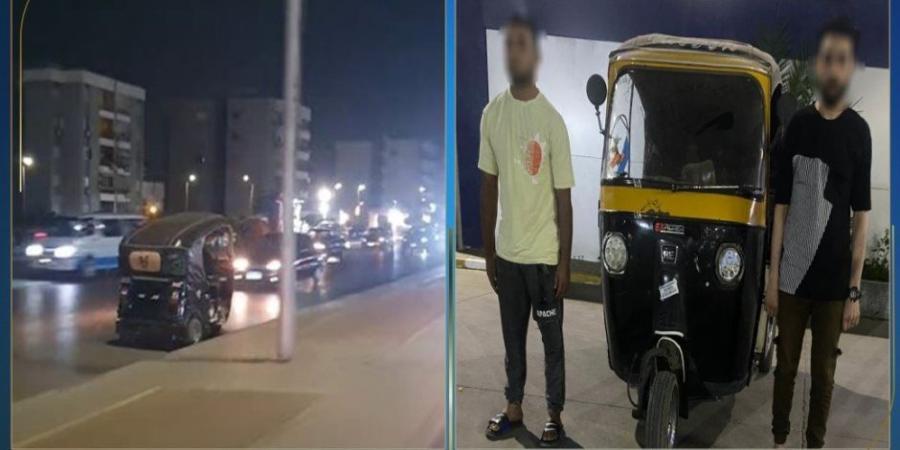 القبض على قائد "توك توك" للسير عكس الإتجاه فى القاهرة