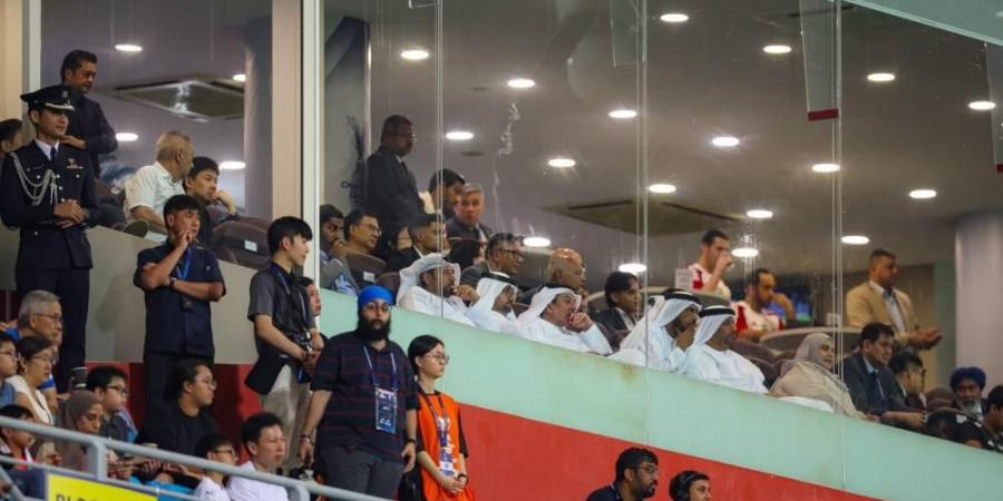 وفد اتحاد الإمارات للكرة يشهد نهائي دوري أبطال آسيا