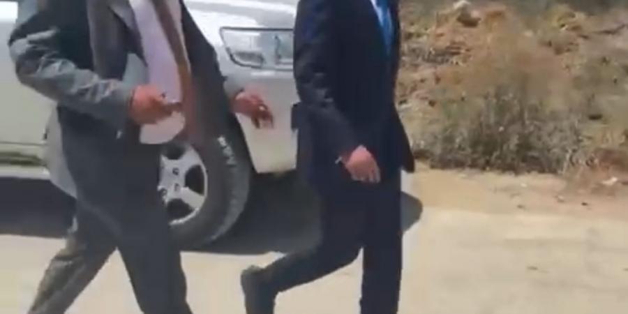 لحظة إطلاق إسرائيل النار على وفد دبلوماسى يضم سفير مصر.. فيديو وصور