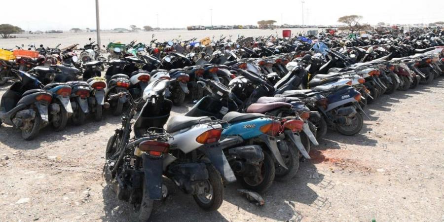 شرطة رأس الخيمة تضبط 491 دراجة مخالفة خلال 10 أيام