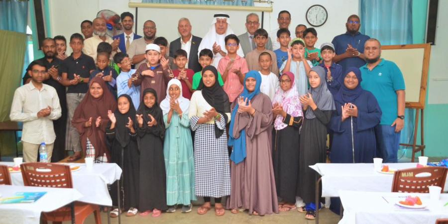 اختتام برنامج تعليم اللغة العربية لغير الناطقين بها في موريشيوس