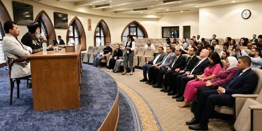 البابا تواضروس الثاني يستقبل وفود منحة ناصر للقيادة الدولية العامة