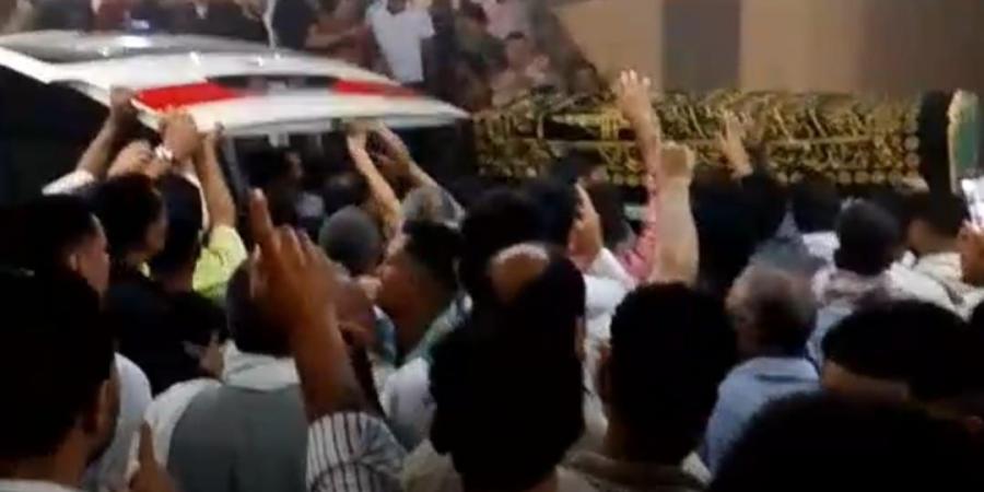 الآلاف  شيعوا جثمان "شهيد الشهامة" إلى مثواه الأخير بالدقهلية