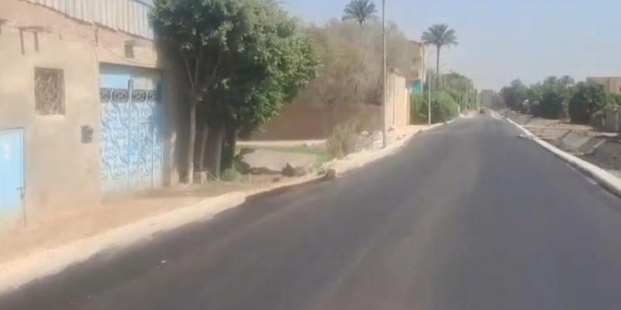 محافظ الجيزة: رصف وتطوير طريق السقارية بمركز أبو النمرس (صور)